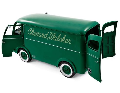 Norev NV184698 TYPE CHV 1500 KG 1946 CHENARD & WALKER GREEN 1:18 Modellino