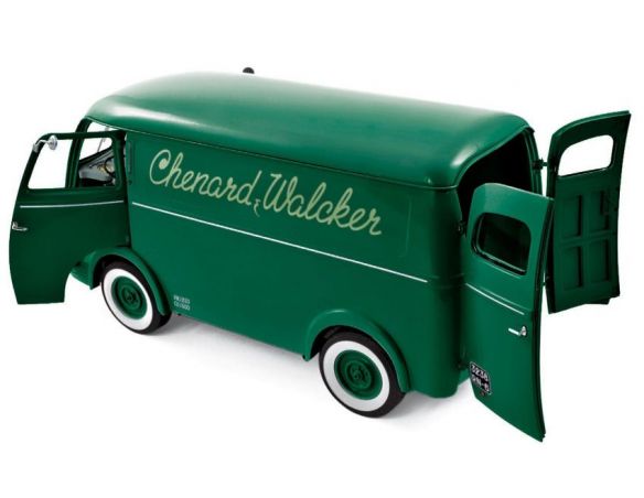 Norev NV184698 TYPE CHV 1500 KG 1946 CHENARD & WALKER GREEN 1:18 Modellino