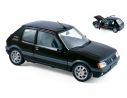 Norev NV184854 PEUGEOT 205 GTi 1.9 1988 BLACK 1:18 Modellino