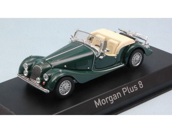 Norev NV270302 MORGAN PLUS 8 1980 BRITISH RACING GREEN 1:43 Modellino