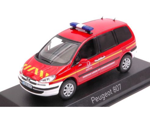 Norev NV478709 PEUGEOT 807 2008 POMPIERS 1:43 Modellino