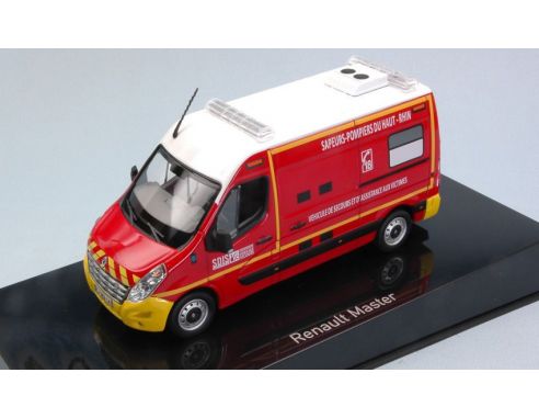 Norev NV518769 RENAULT MASTER 2011 POMPIERS VSAV YELLOW BUMPERS 1:43 Modellino
