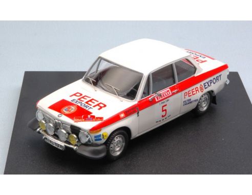 Trofeu TF1730 BMW 2002 TI N.5 RETIRED RALLY ISOLA ELBA 1972 A.WARMOLD-H.EISENDLE 1:43 Modellino
