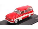 White Box WB264 WARTBURG 312 CAMPING 1960 RED/CREAM 1:43 Modellino