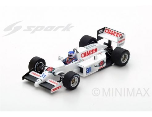 Spark Model S4772 AGS MOTORI MODERNI JH21 I.CAPELLI 1986 N.31 DNF ITALIAN GP 1:43 Modellino