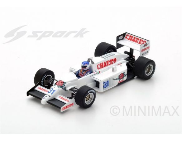 Spark Model S4772 AGS MOTORI MODERNI JH21 I.CAPELLI 1986 N.31 DNF ITALIAN GP 1:43 Modellino
