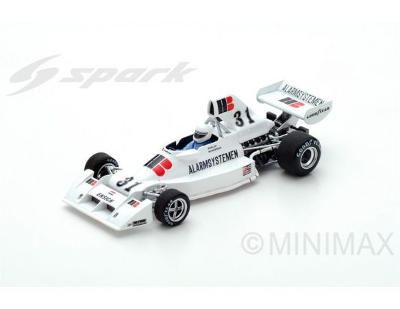 Spark Model S5300 ENSIGN N.174 R.WUNDERINK 1975 N.31 RETIRED SPAIN GP 1:43 Modellino