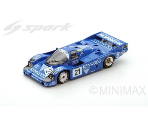 Spark Model S5505 PORSCHE 956 N.21 3rd LM 1983 M.ANDRETTI-M.ANDRETTI-P.ALLIOT 1:43 Modellino