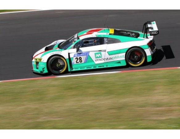 Spark Model SG298 AUDI R8 LMS N.28 DNF NURBURGRING 2017 DE PHILIPPI-MIES-HAASE-KAFFER 1:43 Modellino
