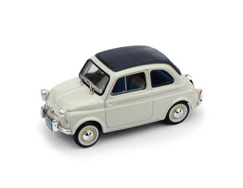 Brumm BM0377-01 FIAT NUOVA 500 AMERICA 1958 CHIUSA GRIGIO 1:43 UPD Modellino