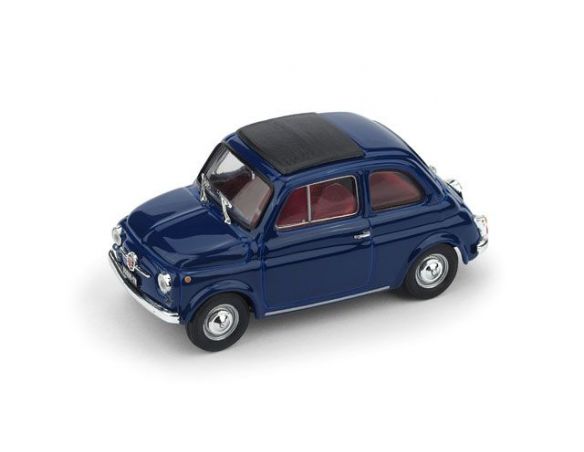 Brumm BM0455-15 FIAT 500F 1971-72 CHIUS BLU ORIENTE 1:43 Modellino