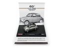Brumm BMS1727 FIAT 500 60° ANNIV.1957-2017 CON CRISTALLI SWAROSKI INCAST.NEI FARI 1:43 Modellino