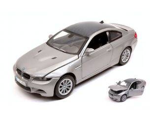 Motormax MTM73347GY BMW M3 COUPE' 2007 SILVER 1:24 Modellino