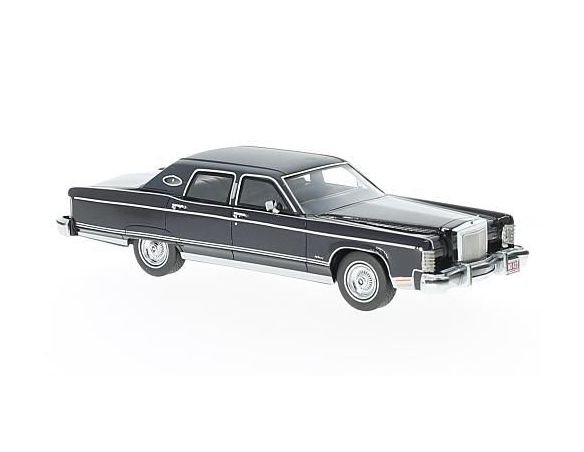 Neo Scale Models NEO44422 LINCOLN CONTINENTAL 1977 METALLIC BLUE 1:43 Modellino