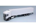 Universal Hobbies UH155000 SCANIA R SERIE 4x2 WITH TRAILER WHITE 1:50 Modellino