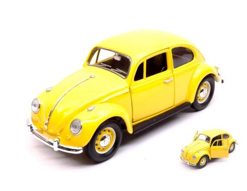 Yat Ming YM24202YL VW BEETLE 1967 YELLOW 1:24 Modellino