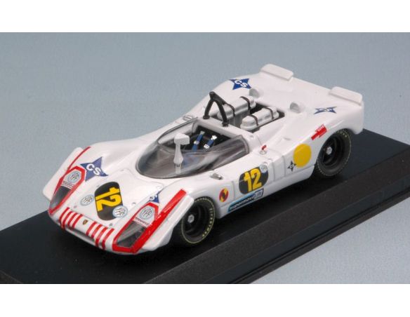 Best Model BT9686 PORSCHE 908/02 N.12 2nd 1000 KM B.AIRES 1970 A.SOLER ROIG-J.RINDT 1:43 Modellino