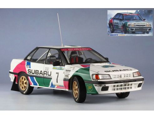 Hasegawa HG20290 SUBARU LEGACY RS N.7 2nd SWEDISH RALLY C.MC RAE KIT 1:24 Modellino