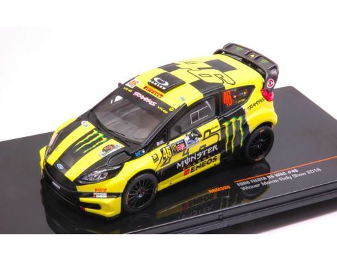 Ixo model RAM320 FORD FIESTA RS WRC N.46 RALLY MONZA 2016 ROSSI-CASSINA 1:43 Modellino