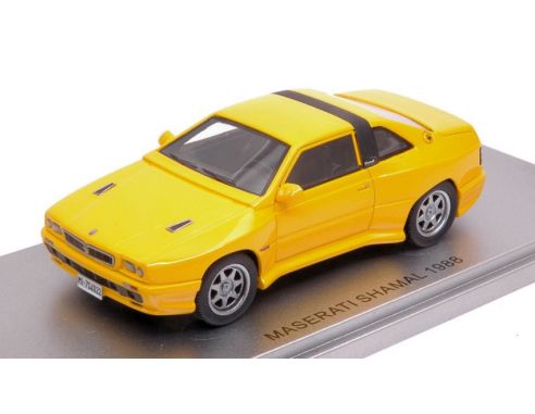 Kess Model KS43014022 MASERATI SHAMAL 1988 YELLOW ED.LIM.PCS 250 1:43 Modellino