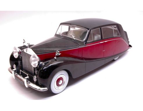 MODELCARGROUP MCG18064 ROLLS ROYCE SILVER WRAITH EMPRESS BY HOOPER BLACK/DARK RED 1:18 Modellino