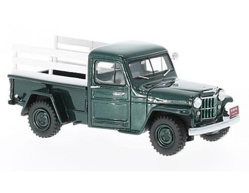 Neo Scale Models NEO45804 JEEP PICK UP 1954 GREEN/WOOD 1:43 Modellino