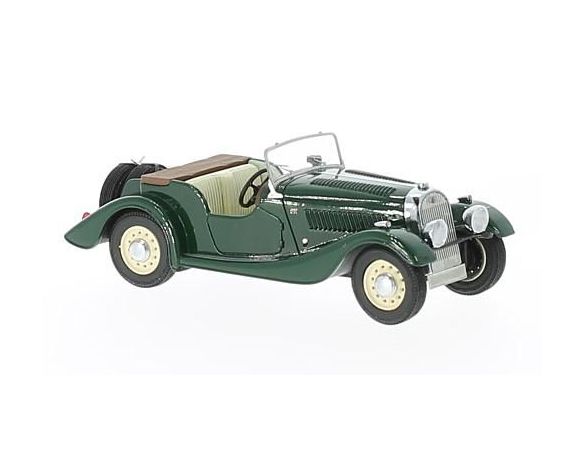 Neo Scale Models NEO46236 MORGAN 4/4 FLAT RADIATOR S1 1936 GREEN 1:43 Modellino