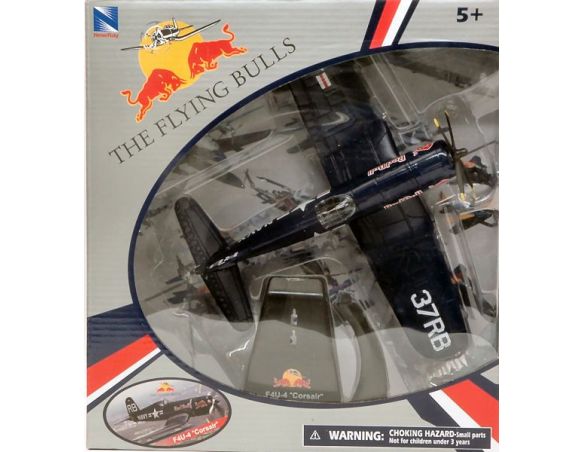 New Ray NY21273 AEREO F4U-4 CORSAIR THE FLYING BULLS 1:48 Modellino