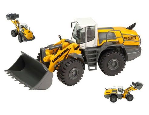 NZG NZG941 RUSPA RUOTE LIEBHERR L586-4 WHEEL LOADER 1:50 Modellino