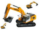 NZG NZG957 ESCAVATORE CINGOLATO LIEBHERR R936 LITRONIC IV 1:50 Modellino