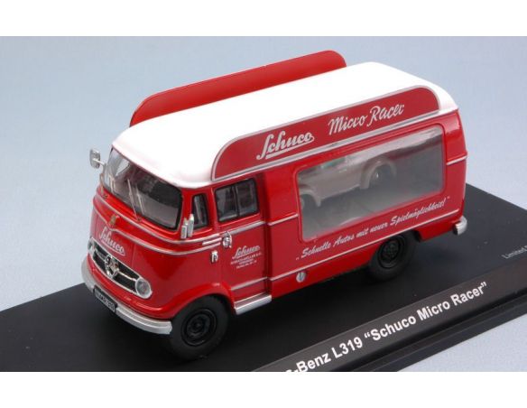 Schuco SH3354 MERCEDES L319 SCHUCO MICRO RACER 1:43 Modellino