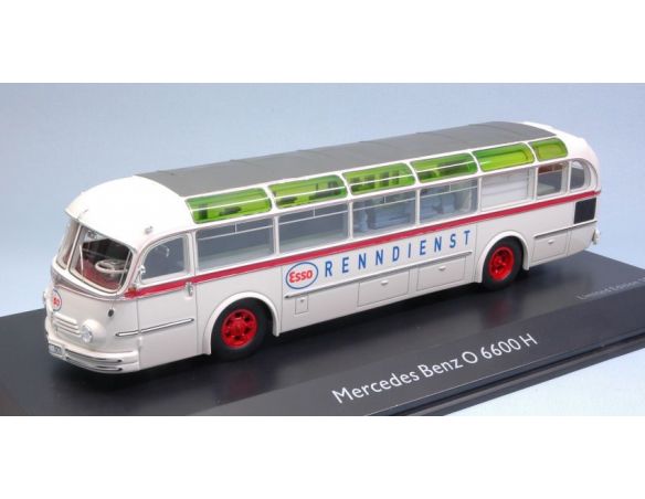 Schuco SH8967 MERCEDES O6600 H ESSO RENNDIENST 1:43 Modellino