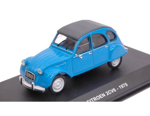 Solido SL4302000 CITROEN 2CV6 1978 BLUE 1:43 Modellino