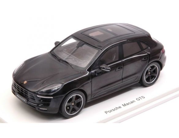 Spark Model S4975 PORSCHE MACAN GTS 2017 MATT BLACK 1:43 Modellino