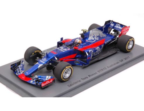 Spark Model S5038 TORO ROSSO STR12 C.SAINZ 2017 N.55 8th AUSTRALIAN GP 1:43 Modellino