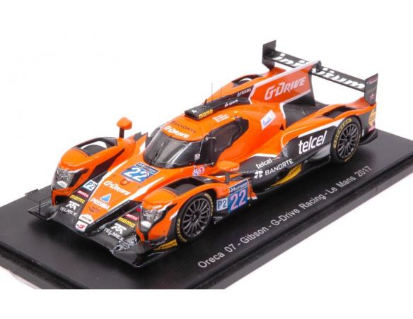 Spark Model S5809 ORECA 07 GIBSON N.22 40th LM 2017 ROJAS-HIRAKAWA-GUTIERREZ 1:43 Modellino