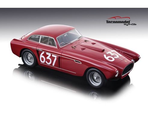 Tecnomodel TMD1853D FERRARI 340 MEXICO N.637 DNF MM 1953 E-CASTELLOTTI-I.REGOSA 1:18 Modellino