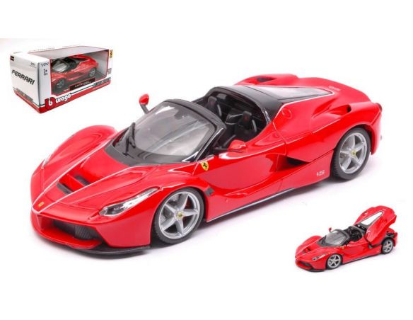 BBURAGO BU26022R FERRARI LA FERRARI APERTA RED 1:24 Modellino