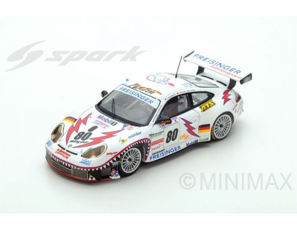 Spark Model S5515 PORSCHE 991 996 GT3-RS N.80 DNF LM 2002 DUMAS-MAASSEN-BERGMEISTER 1:43 Modellino