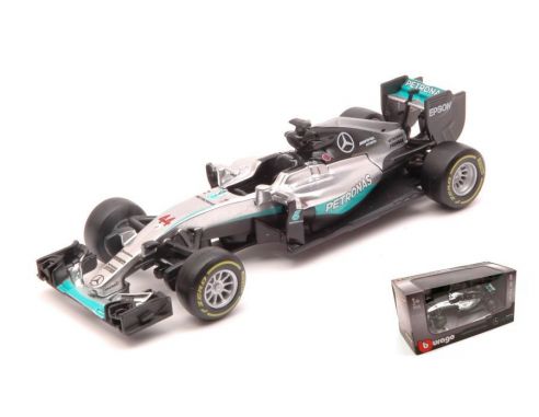Bburago BU38126H MERCEDES F1 W07 HYBRID L.HAMILTON 2016 N.44 1:43 Modellino