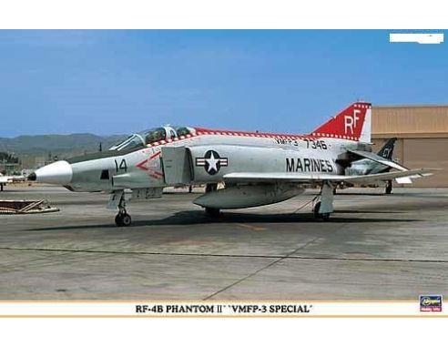 HASEGAWA 9839 RF-4B PHANTOM II VMFP-3 SPECIAL 1:48 KIT Modellino