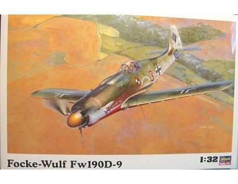 HASEGAWA 8069 FOCHE-WULF FW190D-9 1:32 KIT Modellino