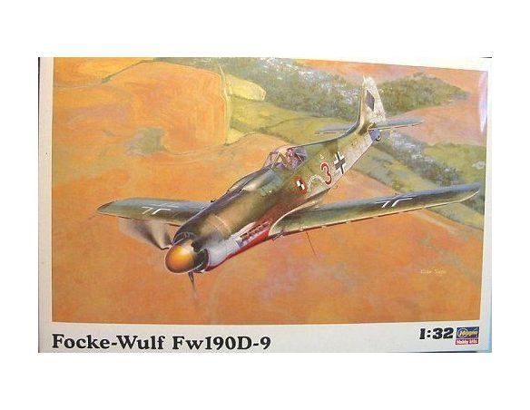 HASEGAWA 8069 FOCHE-WULF FW190D-9 1:32 KIT Modellino