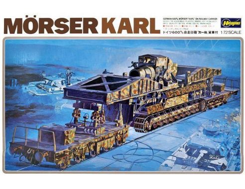 HASEGAWA 31032 MORSER KARL 1:72 KIT Modellino