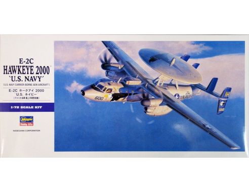 HASEGAWA 1561 E-2C HAWKEYE 2000 U.S. NAVY 1:72 KIT Modellino