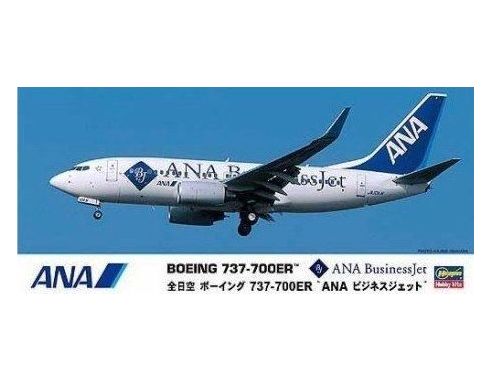 Hasegawa 10666 ANA BUSINESSJET BOEING 737-700ER KIT Aerei 1:200 Modellino