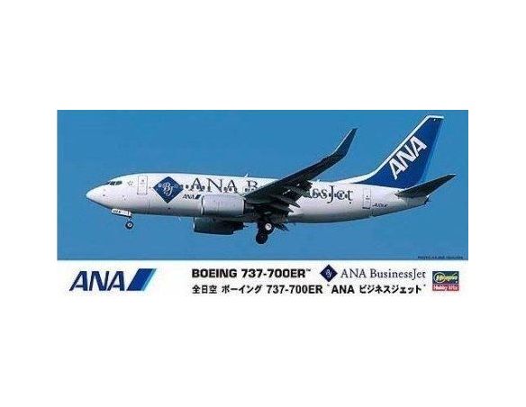 Hasegawa 10666 ANA BUSINESSJET BOEING 737-700ER KIT Aerei 1:200 Modellino