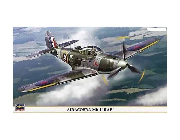 HASEGAWA 09777 AIRACOBRA MK I RAF 1 1:48 KIT Modellino