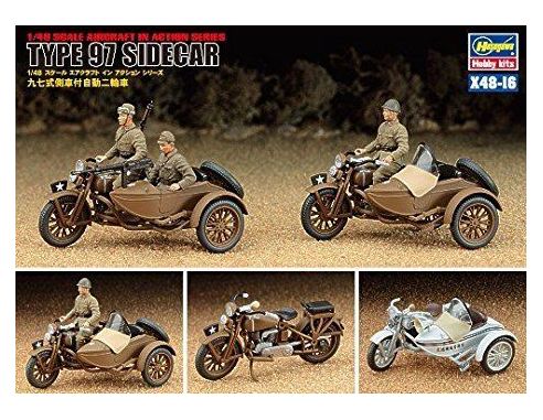 HASEGAWA 36116 TYPE 97 SIDECAR 1:48 KIT Modellino