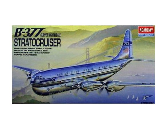 ACADEMY 1603 B-377 CLIPPER NIGHTENGALE STRATOCRUISER 1:72 Kit Modellino